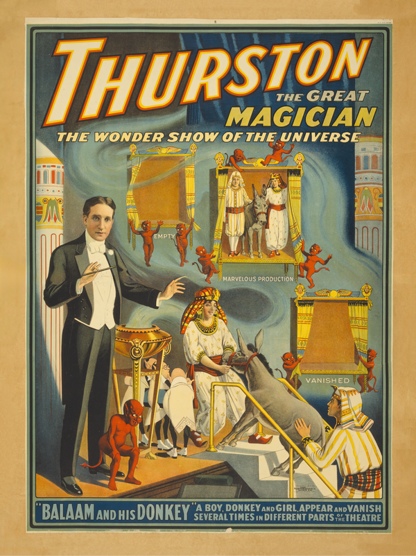 Thurston The Master Magician : Balaam And His Donkey
