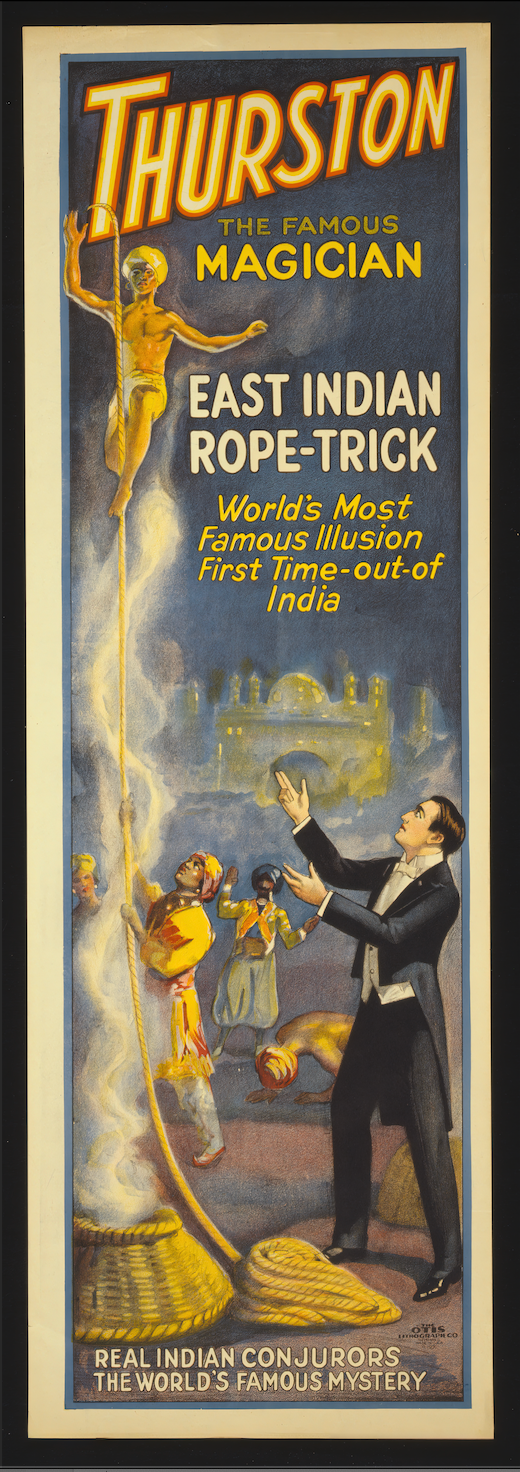 Thurston The Master Magician : East Indian Rope Trick